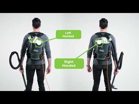 RapidClean Contractor Pro Backpack Vacuum Cleaner