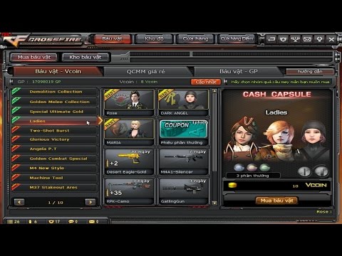 CrossFire VN - Item Shop & Capsule Shop (Oct 18th 2016)