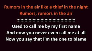 Night Ranger - Rumours In The Air