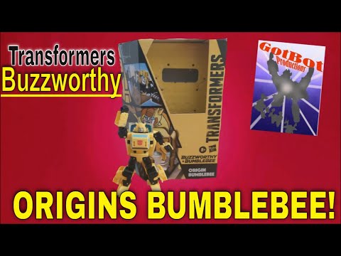 Transformers Buzzworthy Origins Bumblebee - GotBot True Review NUMBER 895