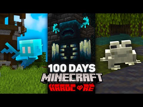 I Survived 100 Days In 1.19 Hardcore Minecraft... Here's What Happened