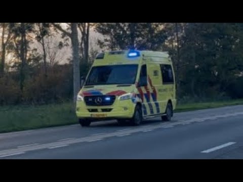 A1 | A-Ambulance 25-120 met spoed naar het ziekenhuis vanaf een Medische Noodsituatie