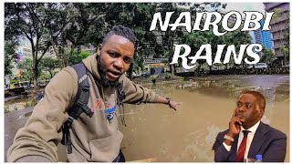 D£adly Floods Update in Nairobi - Nairobi CBD (SKATEPARK) Area Impassable! 🌊