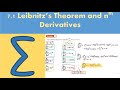 7 1 Leibnitz S Theorem And Nth Derivatives FP1 Chapter 7 Methods In Calculus