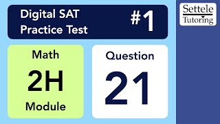 Download Lagu Digital SAT 1, Math Module 2H, Question 21 (xy-plane) Thumbnail