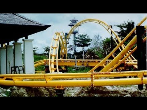 Ever Heard of This UNKNOWN & ABANDONED Roller Coaster?! | Meet Taman Festival Bali’s Iron Snake!