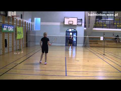 Turniej Akademii Badmintona 19.10.2013 - Falandysz/Niczyporuk﻿
