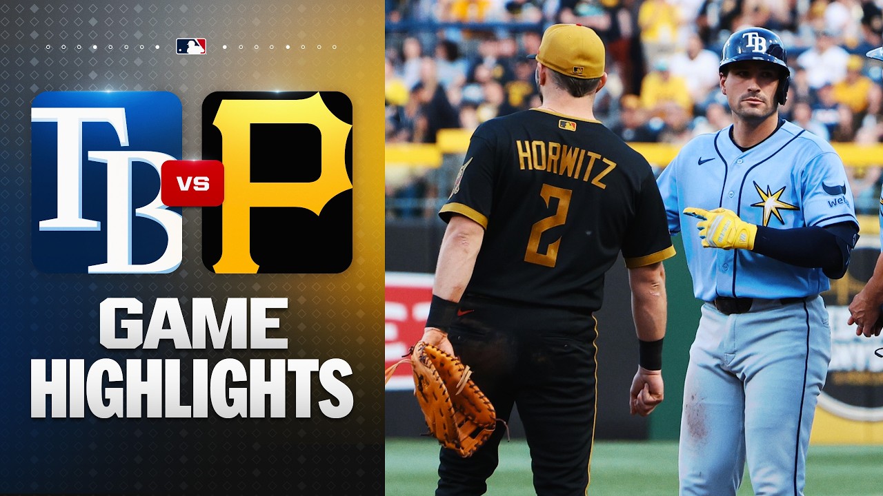 ⚾ [MLB] 탬파베이 레이스 vs 피츠버그 파이리츠 하이라이트