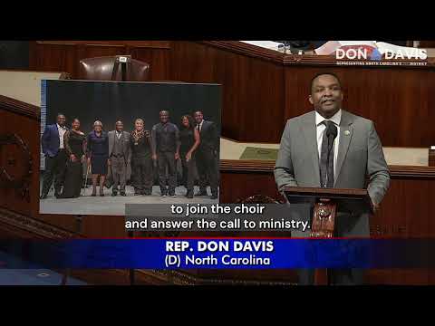 Congressman Don Davis Honors Bishop Rosie O’neal