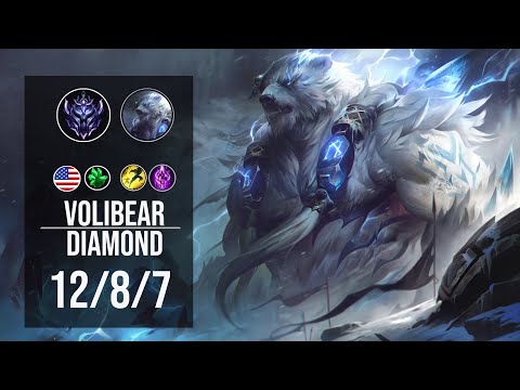 HASHINSHIN Volibear TOP | Volibear vs Malphite Patch 10.13 | Hashinshin Gameplay