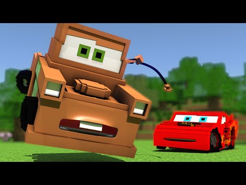 Disney Pixar's Cars in Minecraft - Animation