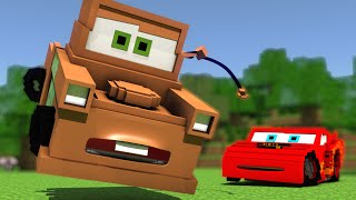 Disney Pixar s Cars in Minecraft Animation