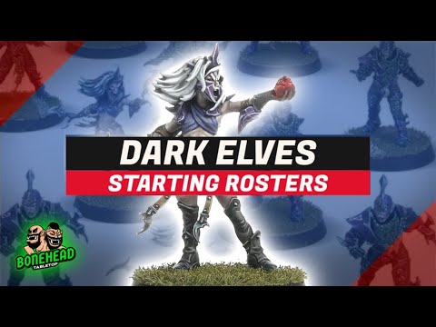 NEW Dark Elves Blood Bowl 2025 Starting Rosters (Season 3)