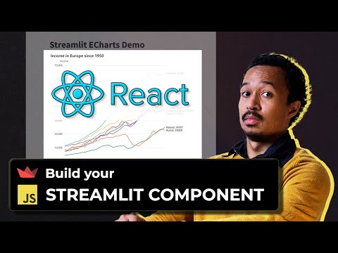 How I integrate Javascript / React libraries into Streamlit