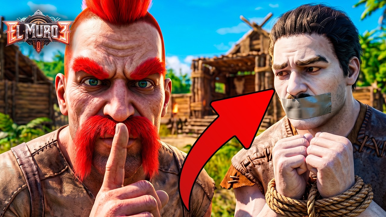 ARK - CAPTURAMOS a un ENEMIGO VIVO! - Cap.7 - EL MURO 3
