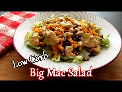Big Mac Salad - Low Carb/Keto Friendly