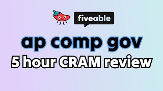 AP Comparative Government – 5 hour CRAM review all units