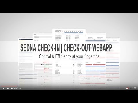 Sedna Check-In/Check-Out WebApp