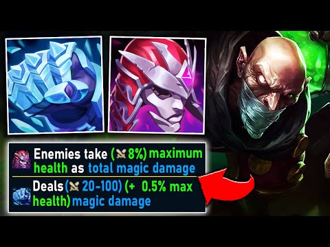 DEMONFIRE SINGED - THE MAX HEALTH SHREDDING MONSTER (HIDDEN OP) - League of Legends