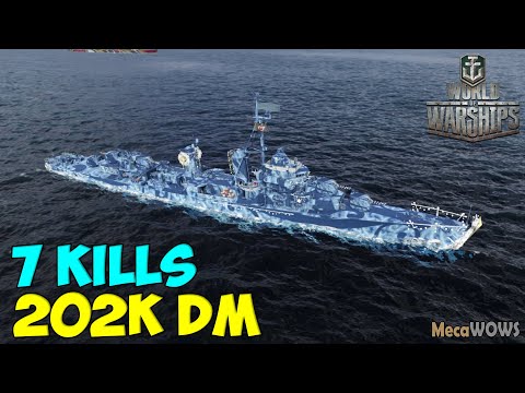 World of WarShips | Chung Mu | 7 KILLS | 202K Damage - Replay Gameplay 4K 60 fps