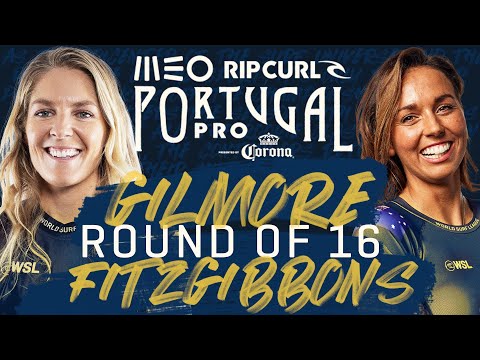 Stephanie Gilmore vs Sally Fitzgibbons | MEO Rip Curl PRo Portugal - Round of 16 Heat Replay