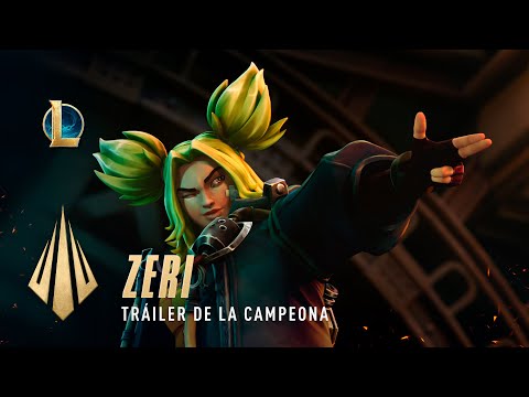 Zeri, la Chispa de Zaun | Tráiler de la campeona - League of Legends