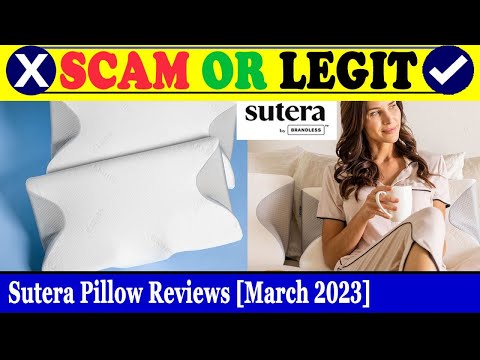 Sutera Pillow Reviews (March 2023) - Find Out If This A Legit Product? Must Watch! | Scam Inspecter