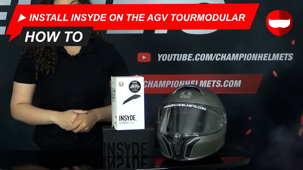 AGV Tourmodular Balance Matt Black 