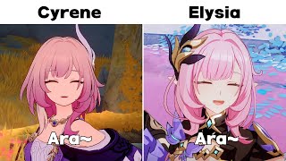 Download lagu Cyrene vs Elysia Ara and Giggles noises 😭 mp3 Download lagu Cyrene vs Elysia Ara and Giggles noises 😭 mp3