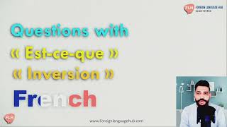 how to ask questions in French