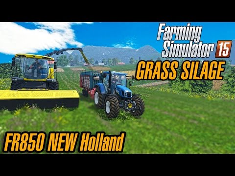 Grass Silage New Holland FR850 - UTH under the hill map