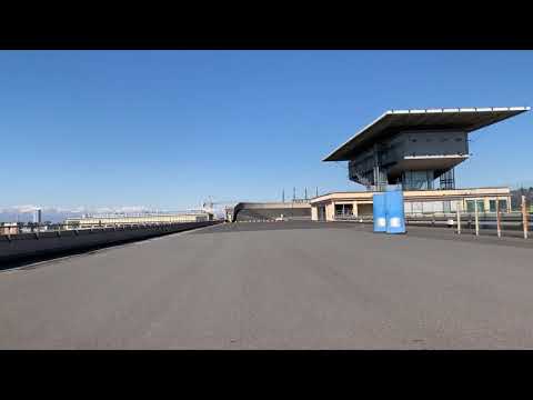 Hyperlapse Lap Around the Former Fiat Factory Rooftop Test Track - Turin 7/3/20