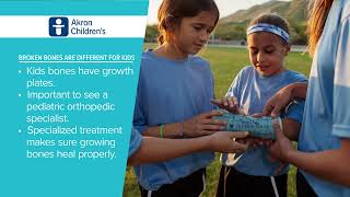 Treating broken bones in kids - Tips to Grow By