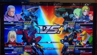 「exvsfb」こんな中途半端な機体しかも初乗りで圧勝しちゃったの俺様