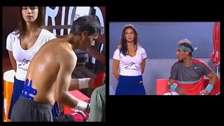 Rafael Nadal seduced by the Most Beautiful Ball Girl in the World 🎾💘