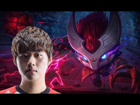 SKT Bang as Kennen vs Jayce top S7 Ranked gameplay