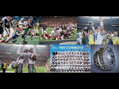 Dallas Cowboys 1993 Super Bowl Champions