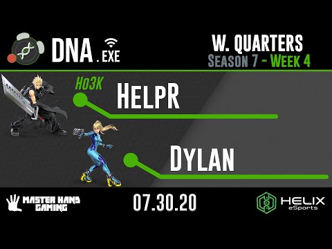 DNA.EXE S7:W4 - HK | LudwigFrog (Greninja) Vs. Ho3K | HelpR (Cloud) - W Semifinals