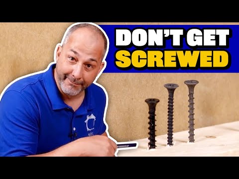 What Screw to Use For Your DIY Project | Fasteners & Tools Guide