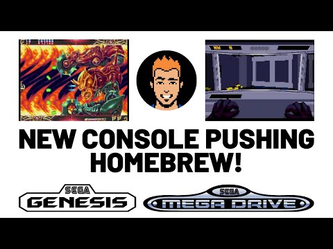 New Console Pushing Homebrew for the Sega Genesis & Mega Drive