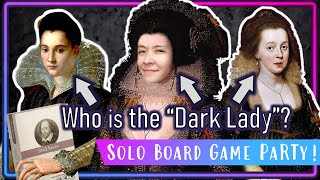 Black Sonata | Solo Board Game PaRTy!!! (Playthrough and Review/ Tutorial, yup!) 🖋️