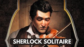 Sherlock Solitaire | How to Play Solo | Board Game Tutorial Playthrough (Review Copy Provided)