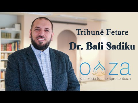 Live - TRIBUNE FETARË - Hoxhë Dr. Bali Sadiku