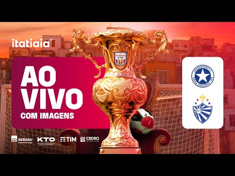 COPA ITATIAIA KTO: CRUZEIRINHO X BRUMADINHO AO VIVO E COM IMAGENS