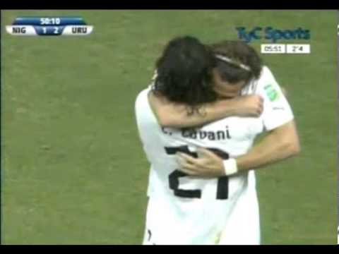 Gol de Diego Forlan vs Nigeria - TyC Sports (Walter Nelson)