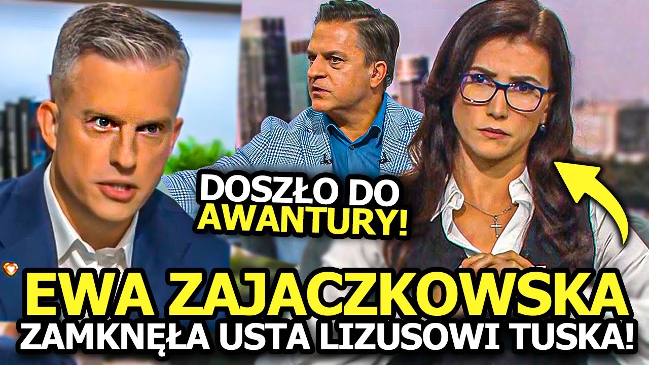EWA ZAJĄCZKOWSKA TYM JEDNYM ZDANIEM TOTALNIE ROZWALIŁA ZAKŁAMANEGO POSŁA KOALICJI! AŻ ZANIEMÓWIŁ!