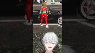 デカケツ好き葛葉、ほんひまをナンパする【葛葉/本間ひまわり/椎名唯華/にじさんじ】#vcrgta3 #shorts