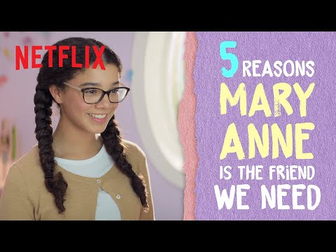 5 Times Mary Anne Was The Friend We Needed 🤗 The Baby-Sitters Club | Netflix After School