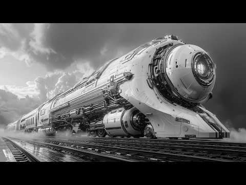 Steam Train Dream Train 🚂 SciFi: 20th century retro TrainPunk. Vol. 5