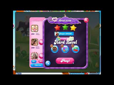 Candy Crush Level 3169 Talkthrough, 30 Moves 0 Boosters